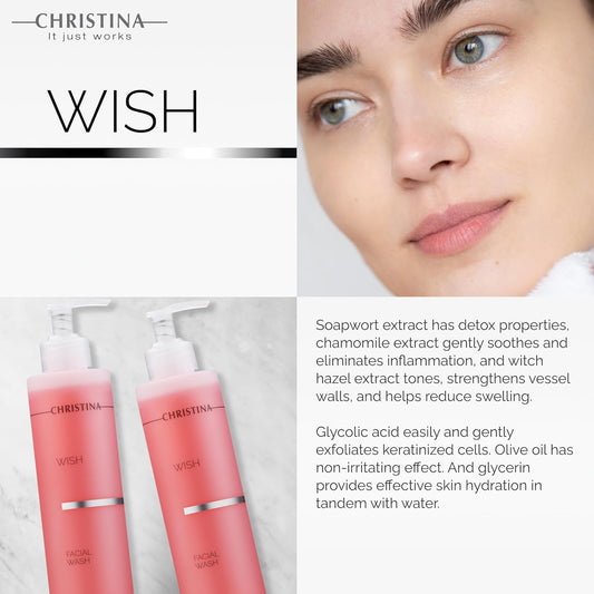 WISH CLEANSER 300ML CHRISTINA SKINCARE