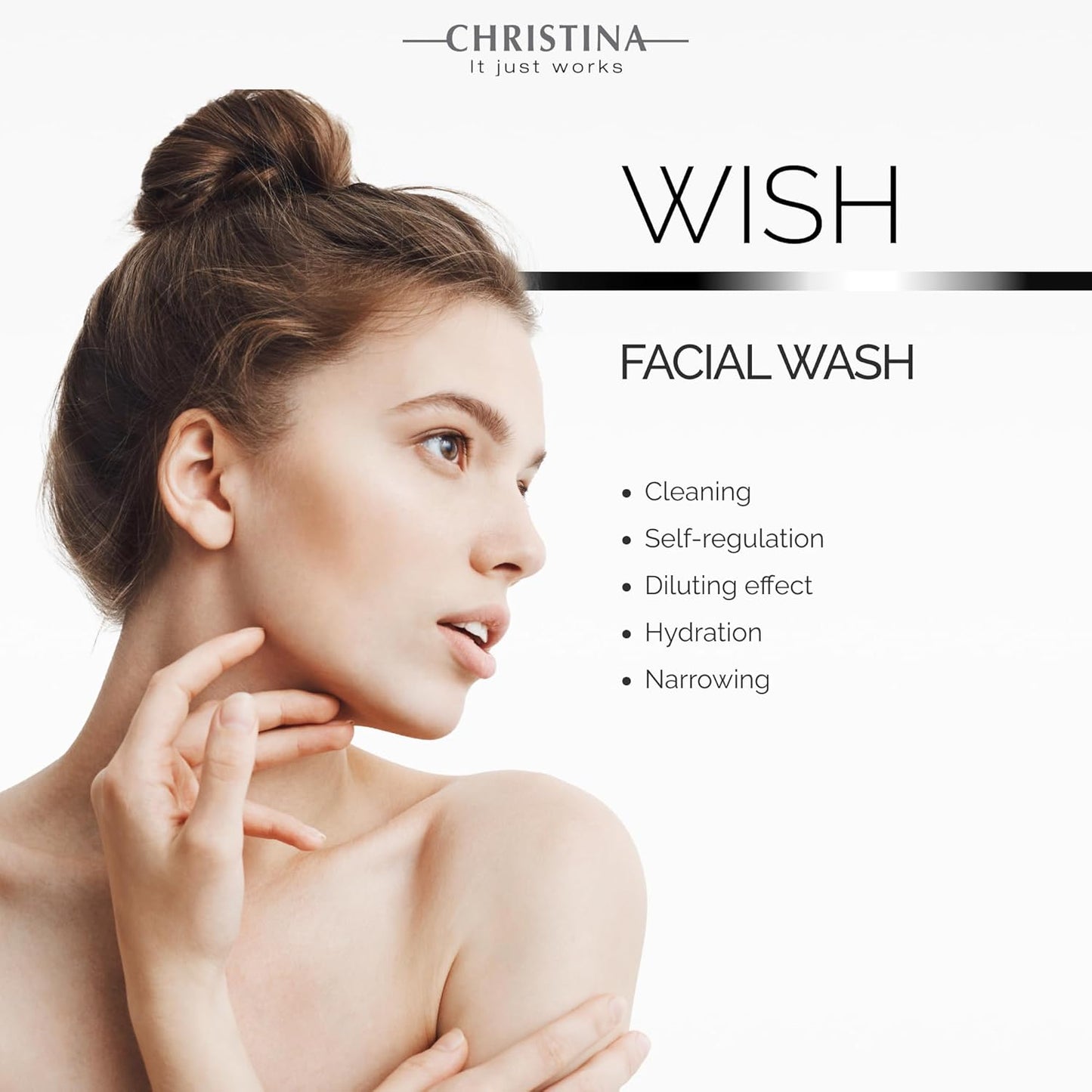 WISH CLEANSER 300ML CHRISTINA SKINCARE